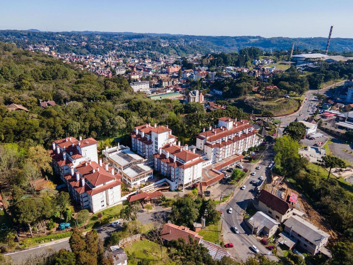 Apto No Centro De Gramado Com Piscina Termica 외부 사진