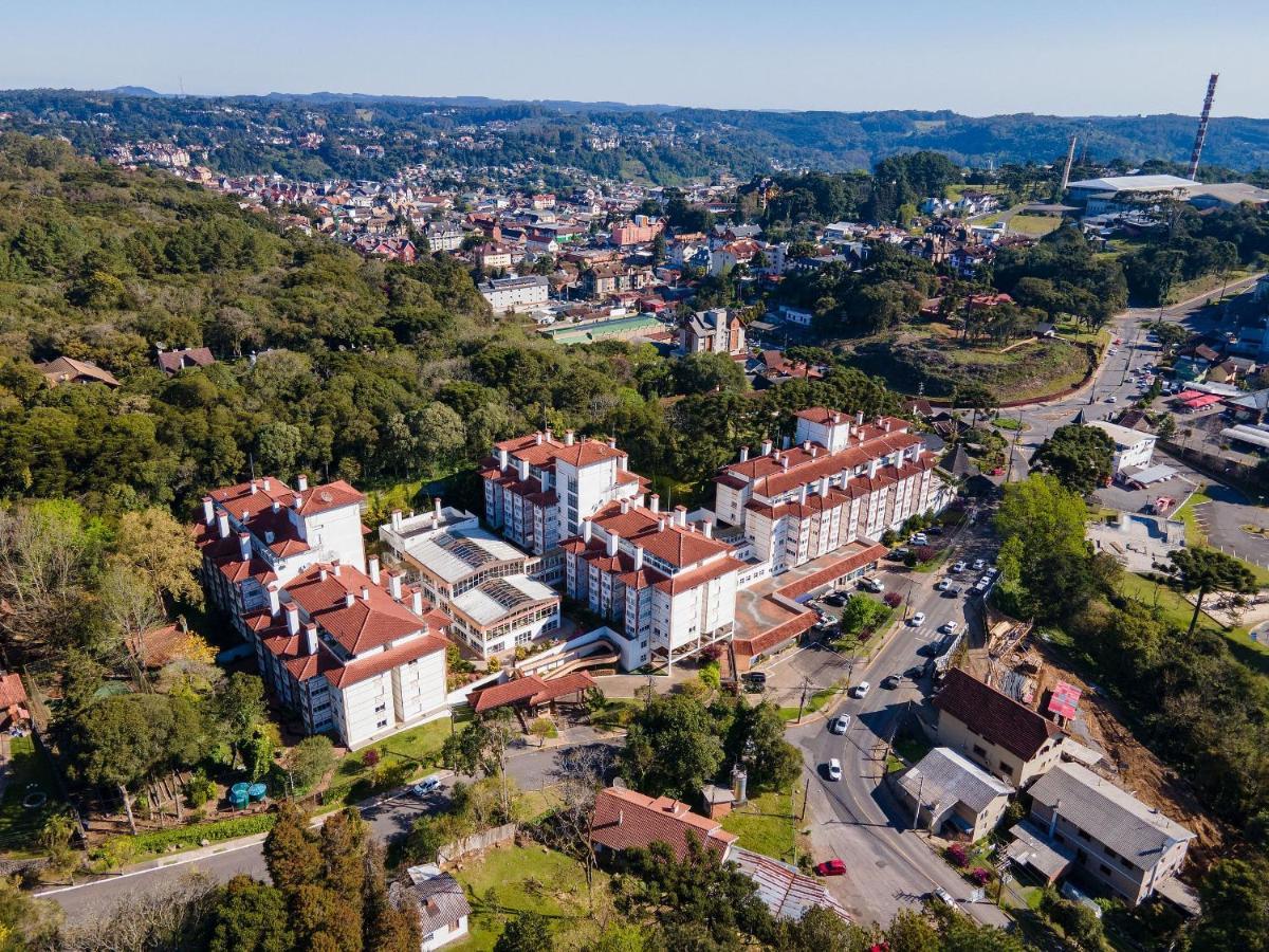Apto No Centro De Gramado Com Piscina Termica 외부 사진